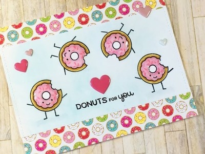 Not2Shabby Design Team | Lawn Fawn Sweet Friends | Donuts For You