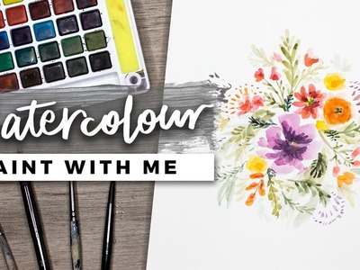 PAINT WITH ME | Playing with Watercolor!