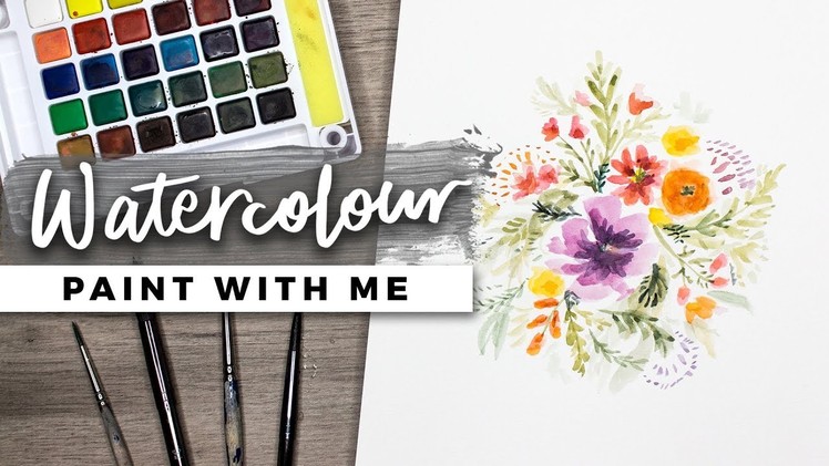 PAINT WITH ME | Playing with Watercolor!