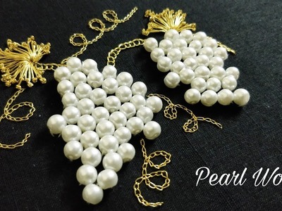Pearl Work Hand Embroidery (Hand Embroidery Work)