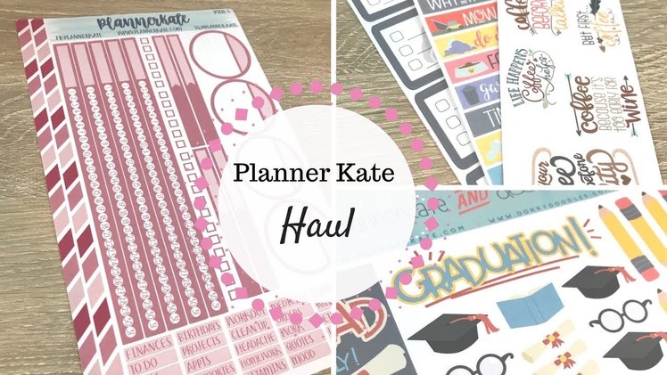 Planner Kate Haul | New Notes Page Stickers & Freebies!! |