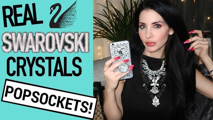 PopSockets - Swarovski Crystal PopSockets Grip! ➜ NOT DIY ⬅︎