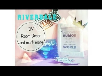 RIVERDALE - Inspired DIY Projects!! (Room decor and much more) | Miss XOXOfied