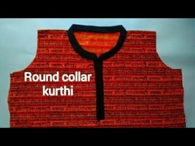 Round collar kurti in Malayalam