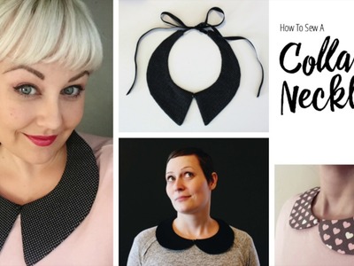 Sew A Collar Necklace - 2 free patterns!