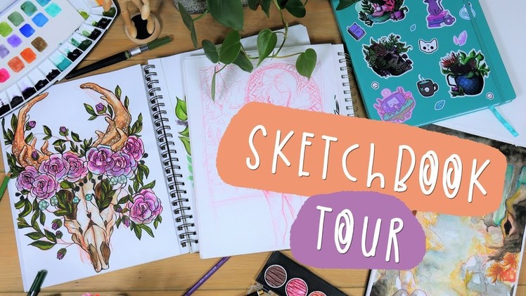 Sketchbook Tour. 2016 - 2017