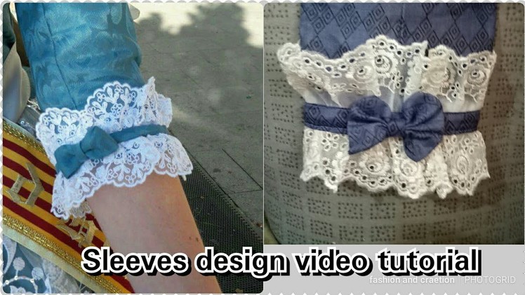 Sleeves Design Cutting and Stitching Tutorial video for girls