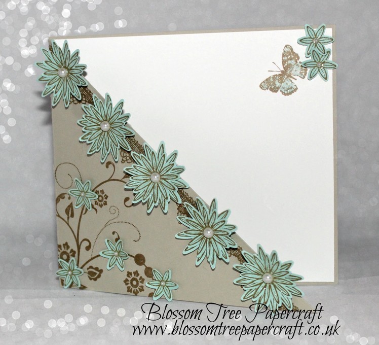 Stampin' Up! Flourishes of Flowers Any Occasion Card.