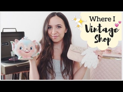 The Best Places To Buy Vintage! Clothing, home decor & more!