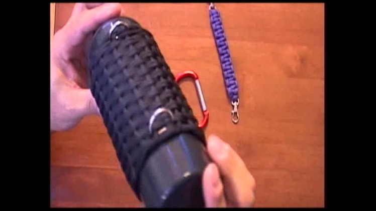 The Paracord Weaver: Water Bottle Coolly
