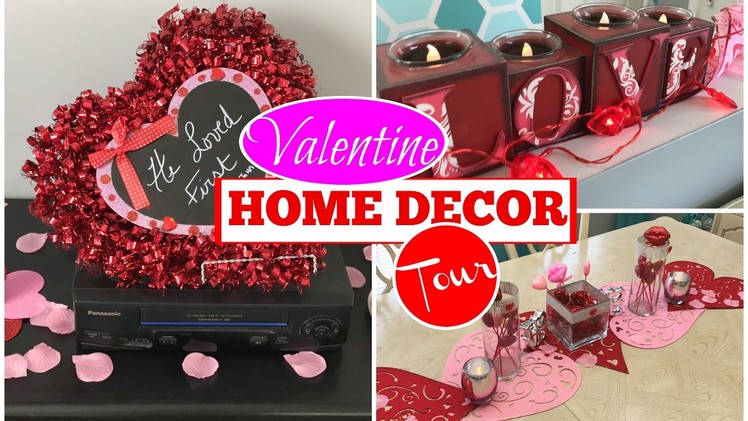 VALENTINE DECOR HOME TOUR | SEE INSIDE MY LIVING SPACE