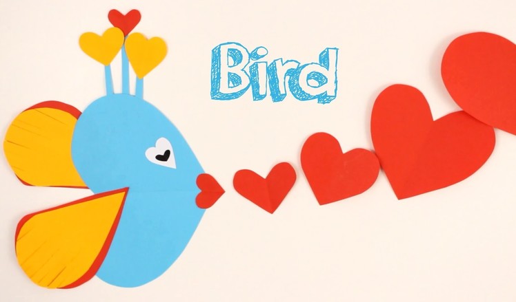 Valentine's Day Activity for Kids: 10 Paper heart animals