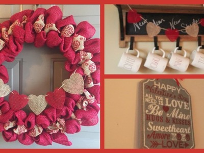 VALENTINE'S DAY HOME DECOR TOUR ♥ beingmommywithstyle