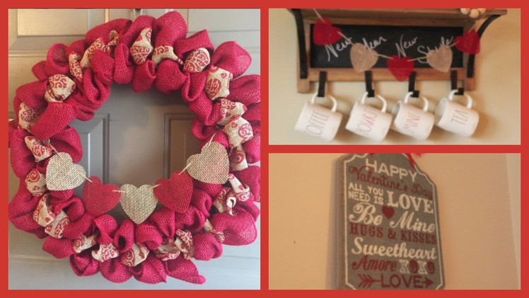 VALENTINE'S DAY HOME DECOR TOUR ♥ beingmommywithstyle