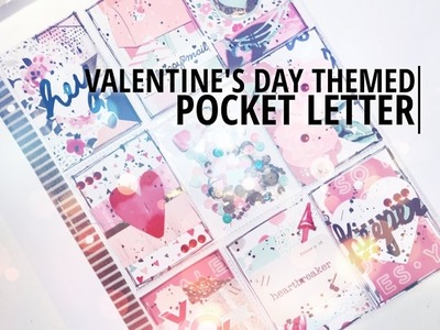 Valentine's Day Pocket Letter | Process Video