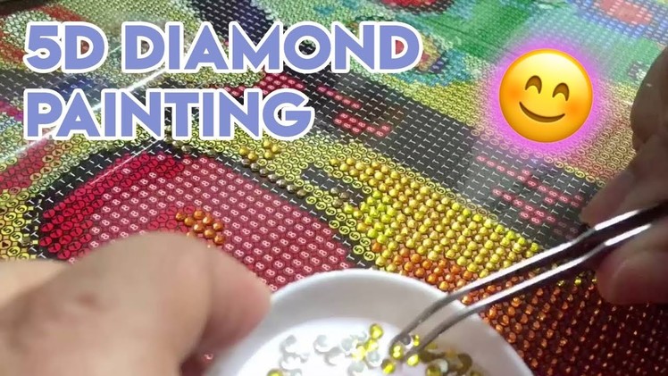 5D Diamond Painting DYI For Adults - Tutorial How To