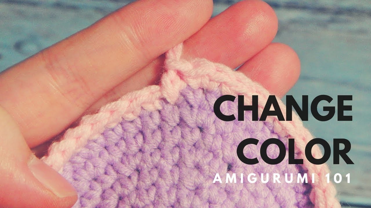 Amigurumi 101: How To Change Color For A New Round