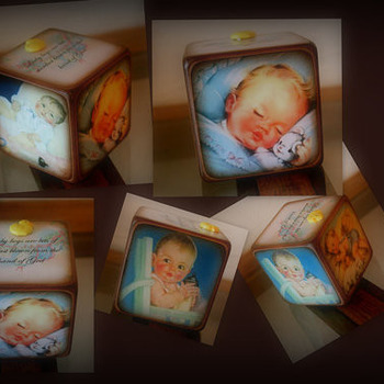 Baby Boy Decorative Block