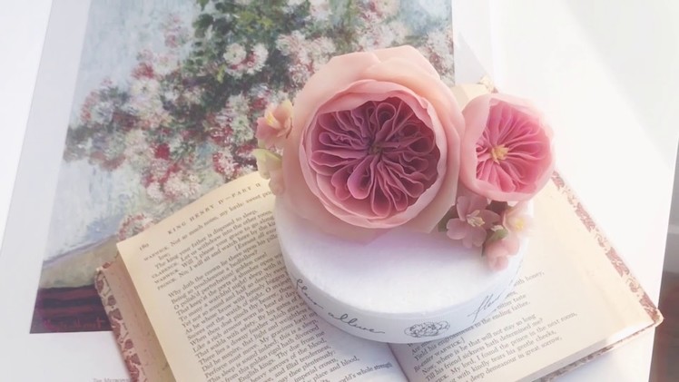 Beanpaste Craft Flower ~ Juliet Rose