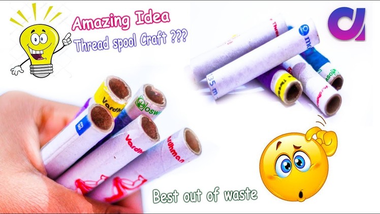 Best out waste thread spool crafts idea #DIY arts and crafts | Best out of waste | Artkala 416