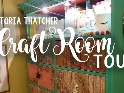 Craft Room Tour 2018 {Victoria Thatcher}