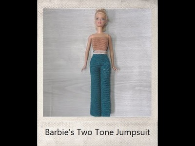 Crochet Barbie Jumpsuit - Tutorial