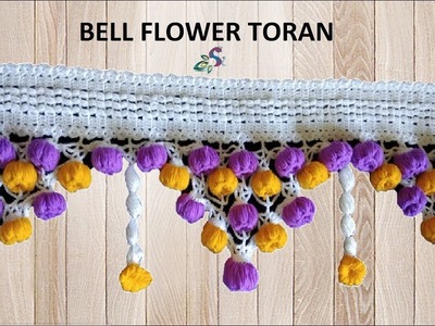 CROCHET BELL FLOWER TORAN | HINDI & ENG #23
