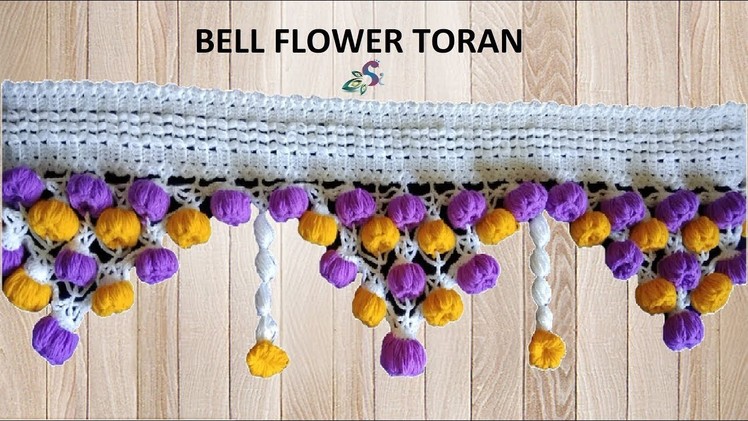 CROCHET BELL FLOWER TORAN | HINDI & ENG #23
