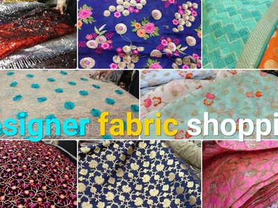 Designer fabric at cheap price | CHEAPEST FABRIC MARKET | saree kurti lehenga cloth | urban hill