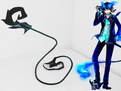 DIY * Ao no Exorcist Tail * How to make a Tail for Cosplay * Tutorial