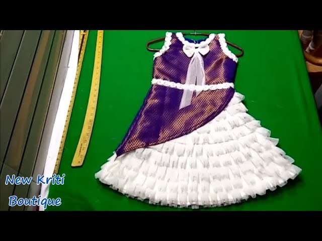 DIY Beautiful Baby frock cutting and stitching full tutorial