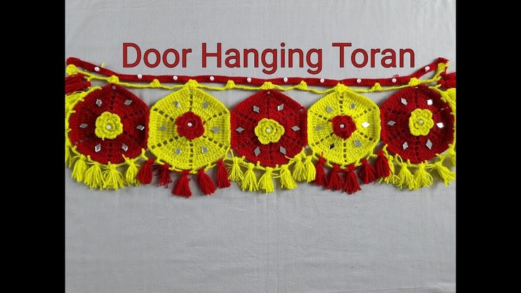 DIY Door Hanging Toran Woolen Handmade Toran Very Easy. How to Make Hanging Door toran