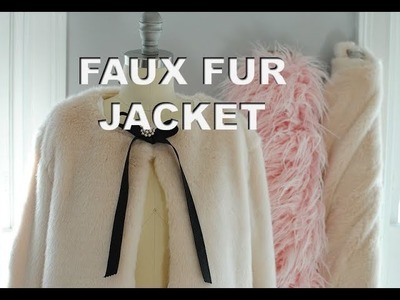 DIY Faux Fur Jacket Part 2