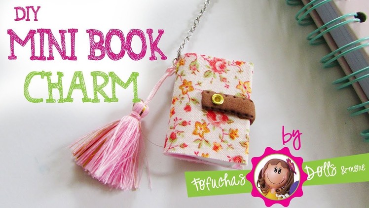 DIY Mini Book Charm - Craft Foam Fun