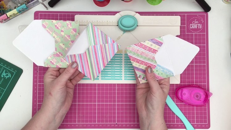 Envelope punch board review and quick tutorial DIY!