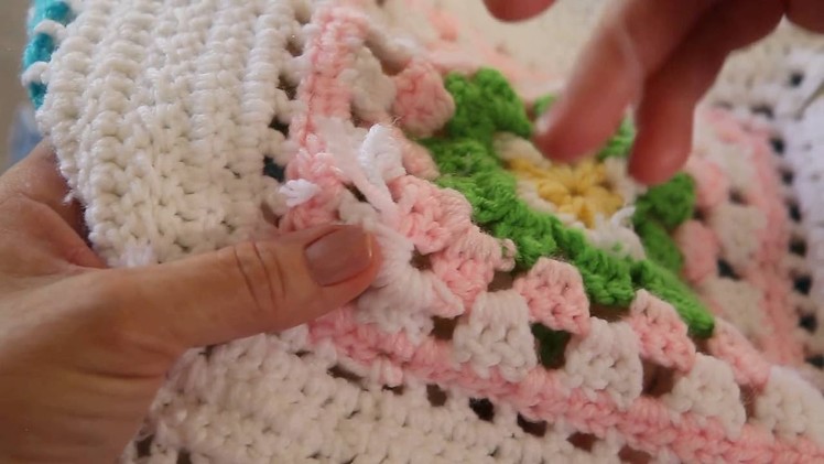 Fixing Crocheted Loose Ends