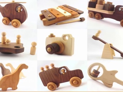 Handmade wooden toys - Toys for kids - Easy handmade things