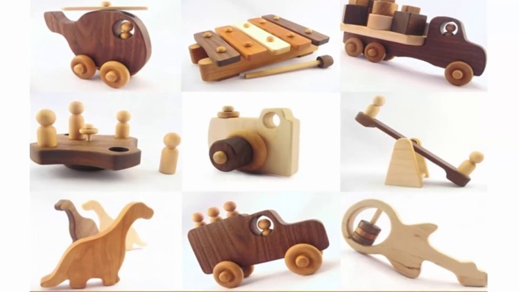 Handmade wooden toys - Toys for kids - Easy handmade things