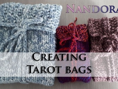 How I knit my Tarot Bag