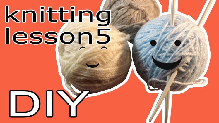 How to bind off your knitting - tutorial for beginner DIY 11