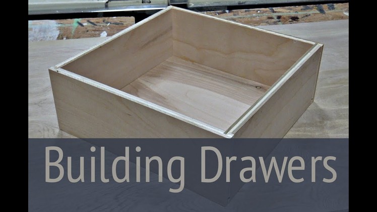 How to Build Drawers - Workstation Part 2
