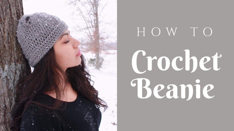 How to Crochet a Bear Beanie I Como Tejer un Gorro de Oso
