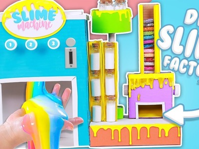 HOW TO MAKE A DIY SLIME FACTORY! (IT REALLY WORKS)