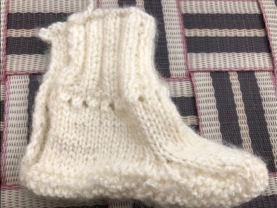 How to make baby’s boot in punjabi