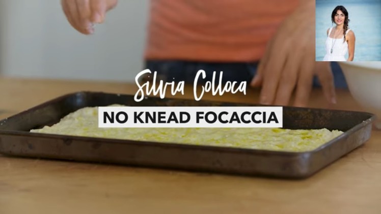 How to make easy,  no-knead Focaccia! Dairy free too!