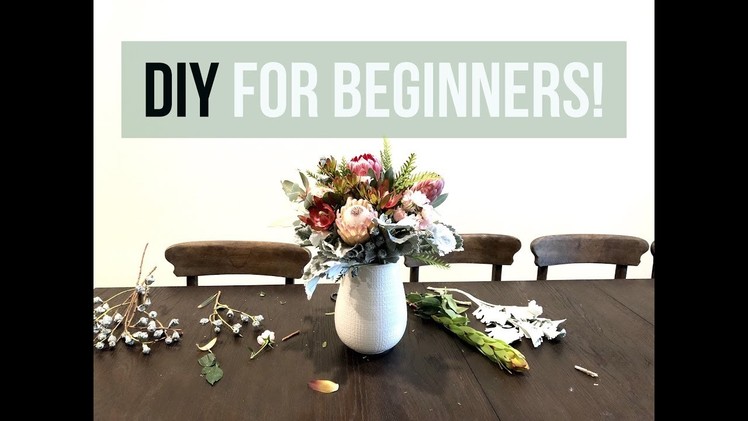 How to Make Floral Arrangements for Beginners 2018