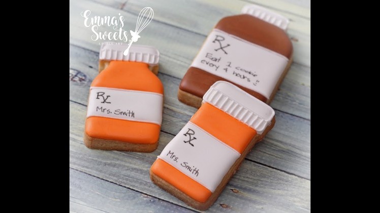 How to Make Pill Bottle Cookies by Emma's Sweets