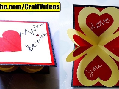 How to make pop up Valentine Cards