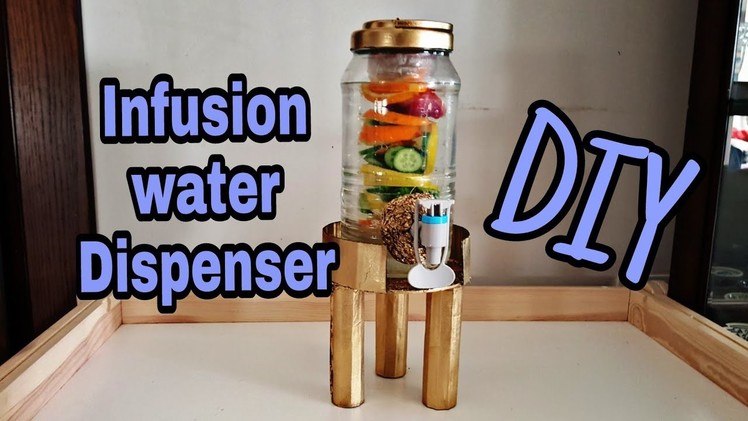 How To Make Water Dispenser -Best out of plastic bottles. DIY Table Water Cooler: