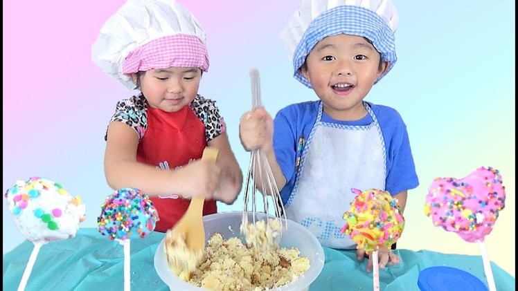 Kids Craft DIY: Learning How to Make Cake Pops for Valentines
